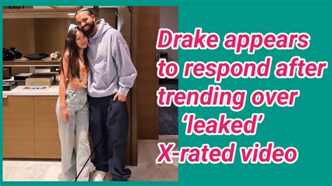 drake leak vodeo|Drake appears to respond after trending over ‘leaked’ X